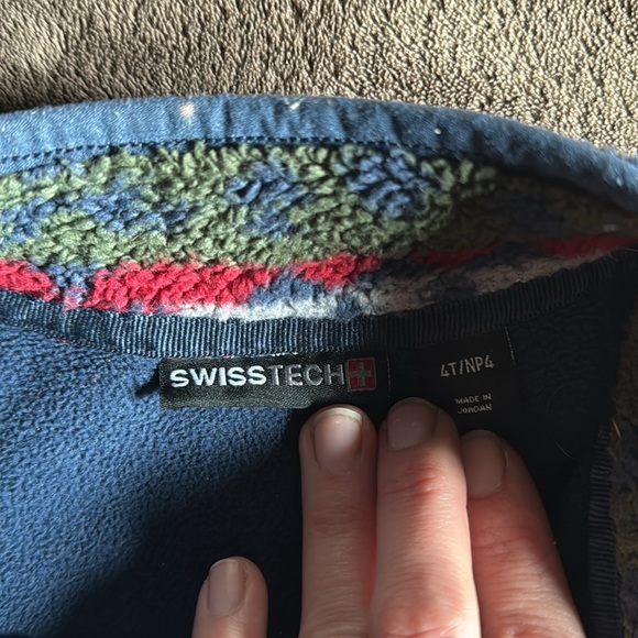 Swiss Tech Aztec Print Sweatshirt - Picture 3 of 3